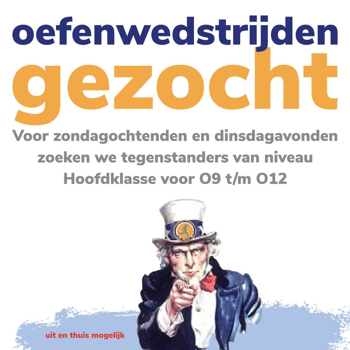Morgen spelen we een wedstrijd tegen voetbalacademie FootballDirectShots. Wil jij ook eens bij ons meedoen of met je team tegen ons spelen? Kom maar op!