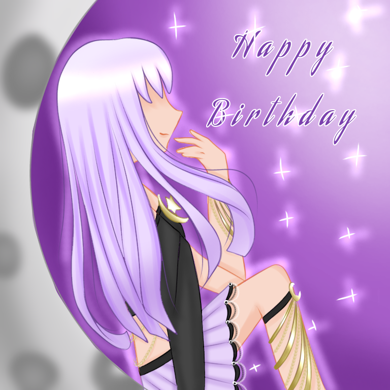 Rei_cee_'s tweet photo. Happy Birthday again Mama Luna 💜💜💜
:3

#estellunart #ibisPaintX #digitalart #art https://t.co/q9N2p4LGJC