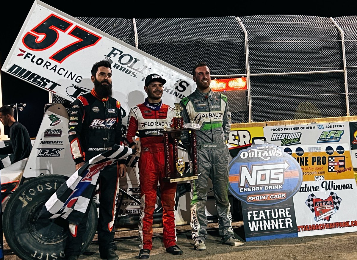 greberracing's tweet photo. Congrats to @carson_macedo and @JJR41Updates on their 2nd place finish last night at @atticaracewyprk. #TeamGreber https://t.co/SJJoSPIALw