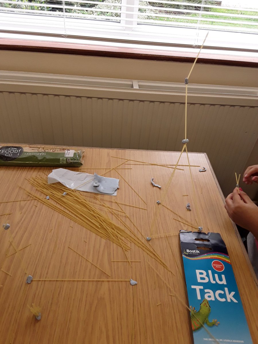 WFlibraries's tweet photo. Trying to make structures out of spaghetti and blutack this morning at #StanleyLibrary for #Wordlabs #Sciencemuseumgroup #WordFestWFD #MakeWordsCount https://t.co/LDITH2etzM