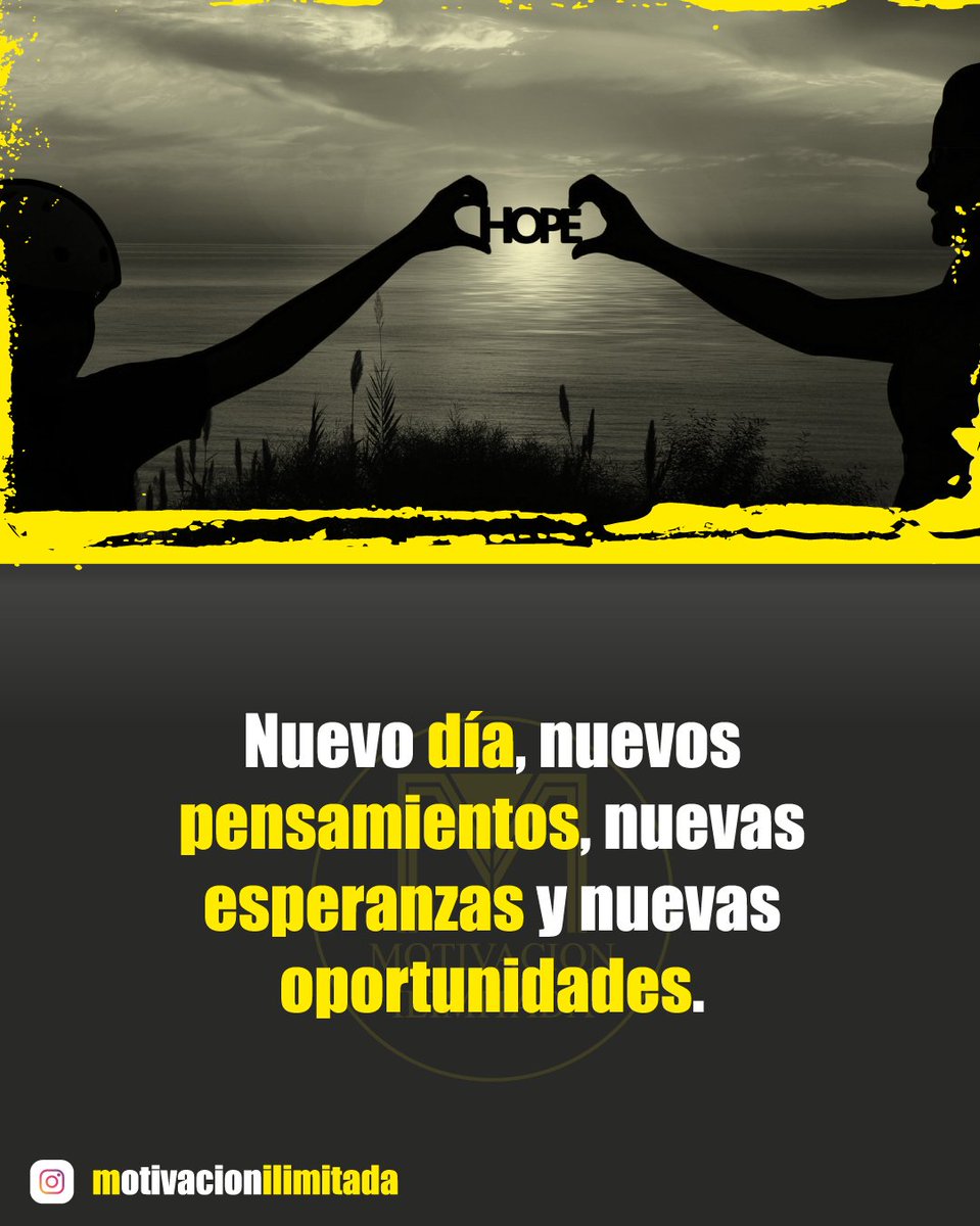 SilvaRigels's tweet photo. ✅Todos los d��as tenemos nuevas oportunidades.
#Motivation #quote #quoteoftheday #coach #motivacion https://t.co/7ewzzasrSR