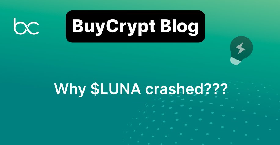 buycrypt_com's tweet photo. https://t.co/CgrfU2I7Vl
Check out the latest uptade in #BuyCrypt Blog✨
We gathered opinions of experts on the recent $luna DROP.
#blog #cryptocurrency #luna #marketcrash https://t.co/jsoOYhVxUF