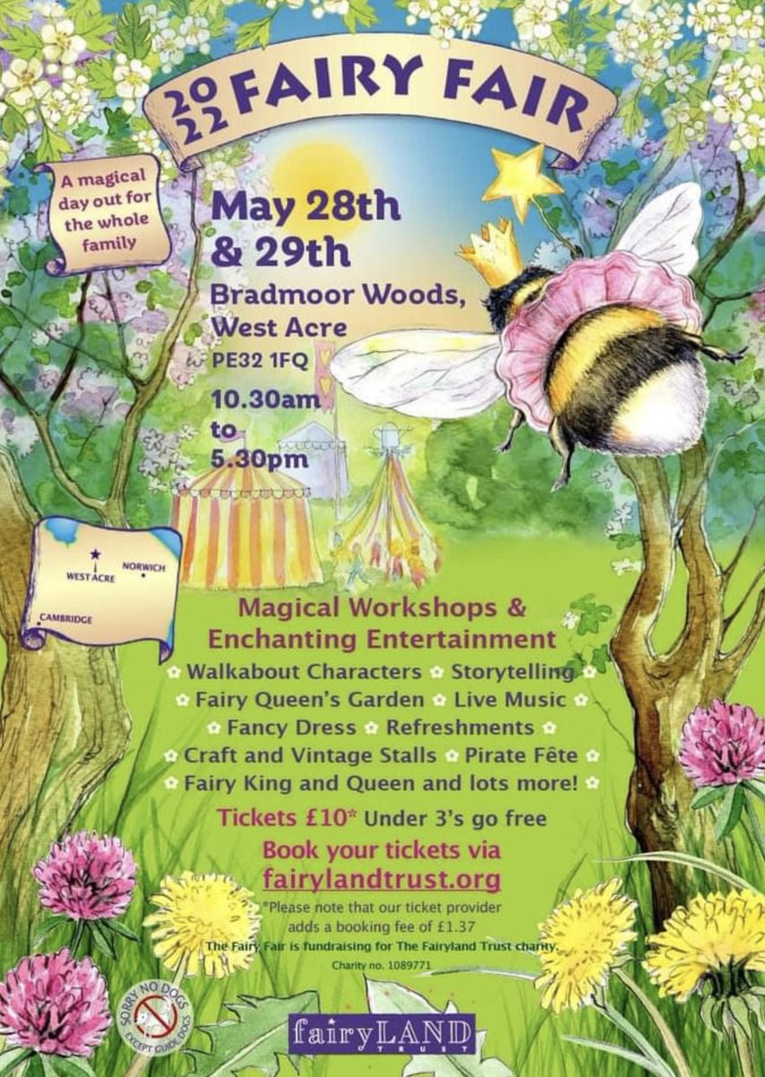 fairylandtrust's tweet image. It’s just ONE WEEK until Fairy Fair, the most enchanting event of the year! 

Join us for a weekend packed full of workshops, shows, entertainment, live music and more

For full info and tickets head over to fairylandtrust.org 🍄🪲🐞🌳💫 #discoverthemagicofnature