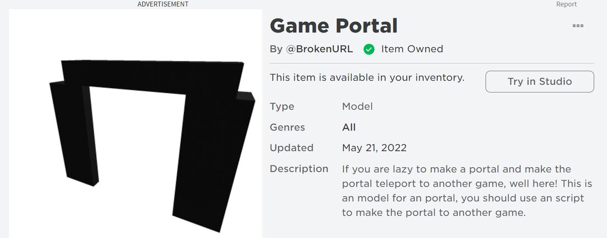 broken_url's tweet image. I have made myself an model!