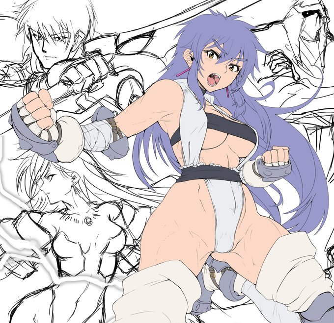 しんちょく Brandish3のサントラ聞きながらちまちま描いてる 