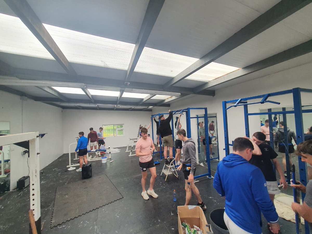 S.C.T. 2023 getting the gym ready to reopen!