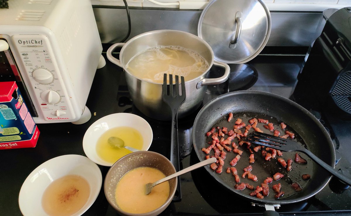 The annual tradition of the Ca(nnes)rbonara is back on track