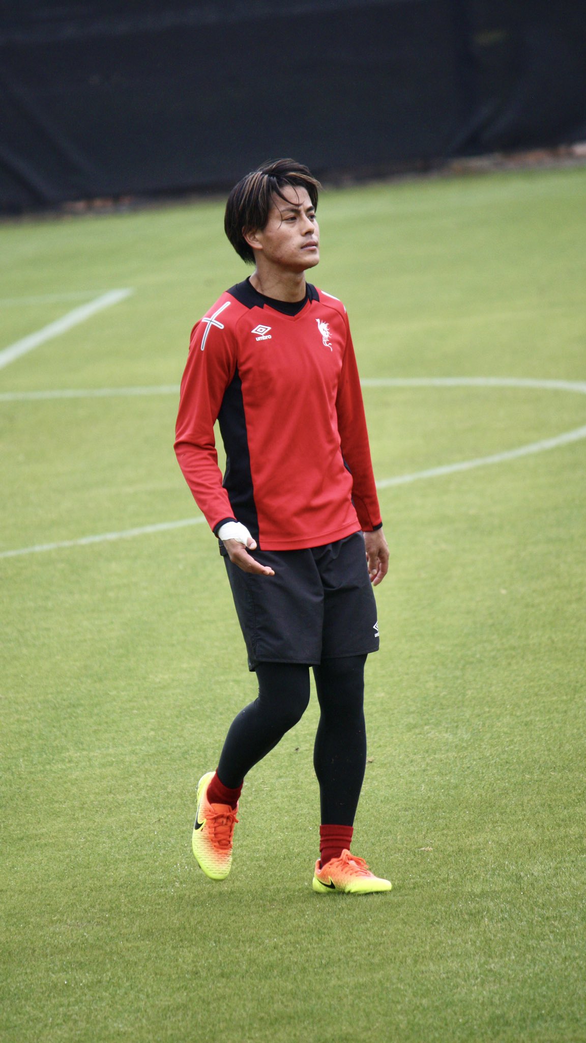 あいの 今日は ロックサポ のお友達と 天皇杯 ホンダロックsc Vs マリーゴールド熊本 の応援に行ってきました 3 0 で勝利 次は サンフレッチェ広島 田中大和選手がイケメンすぎた T Co 3jcdo5e8p2 Twitter