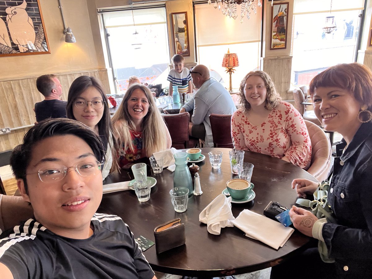 Thanks for coming to our last breakfast club of this academic year! Nice to see people from different cohorts and to socialise☺️