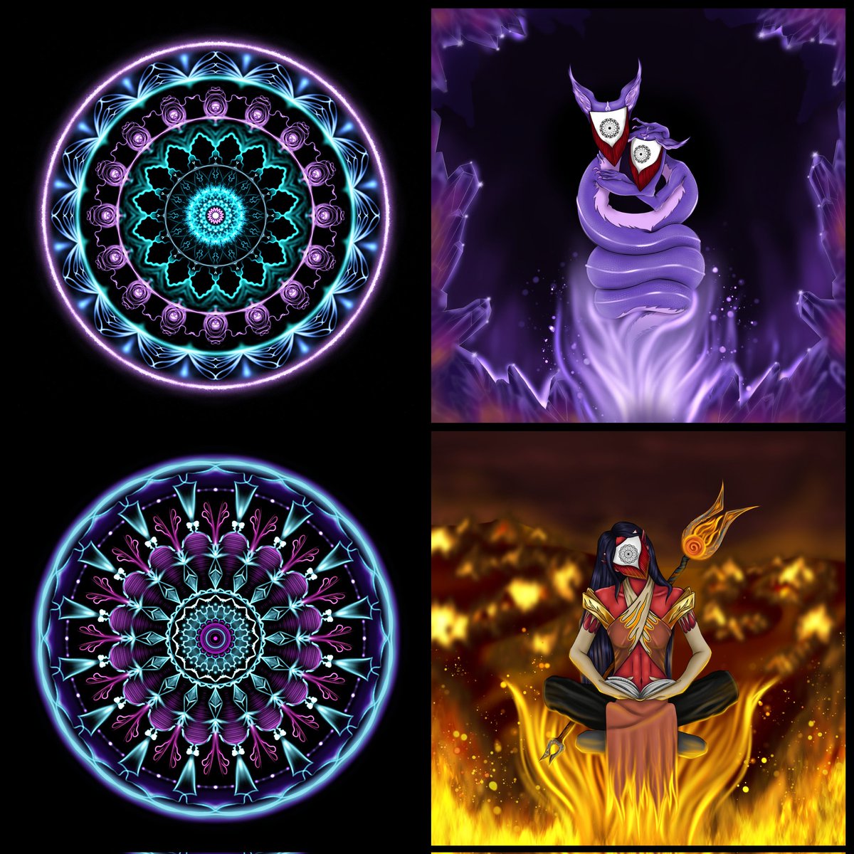 ☺️Hello, everybody #NFTCommunity
Drops from my two collections are still available for purchase(ETH, ETH Poligon) :

✨"Credibility"
✨"Koshi &amp; Moshi"
✨"Serenity #2"
✨"Iola"
I would be grateful for any support🤗❤️#fairArtNFT #NFTcollecion
Collection links👇👇👇