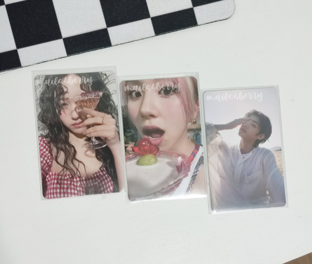 mails4berry's tweet photo. 𓂃 wts lfb twice enhypen ph 

✷ mina cocktail set!

– ₱ 480
 ╰  mina cocktail: 180 , chae cocktail: 140 , sunghoon d:d wev pob: 160
– dop : payo / 3 days reservation
– onhand nd ready to ship ◡̈

𖥻 twice mina cocktail chaeyoung taste of love sunghoon dimension dilemma pc https://t.co/ITzhZ7hvpJ
