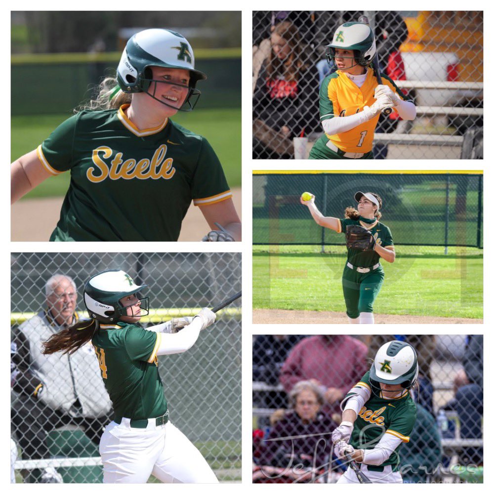 SteeleSoftball's tweet photo. Congratulations Eliza, Brianna S., Cassidy, Rachel, and Brianna W. on your High School graduation! Today is YOUR day and we are so proud of you!                    🥎🎓🎓🎓🎓🎓🥎 https://t.co/1Z7PjS2lco