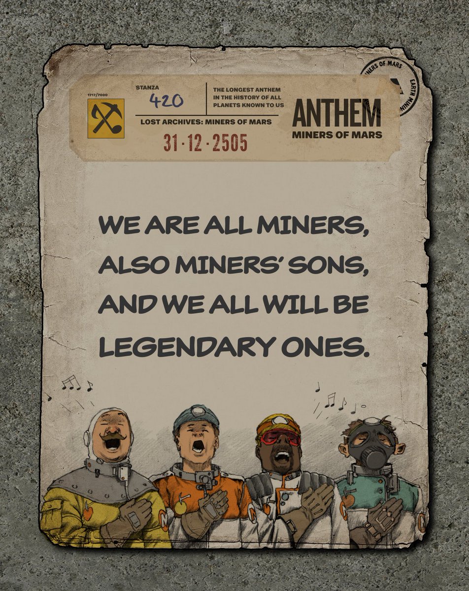 Miners of Mars tweet media