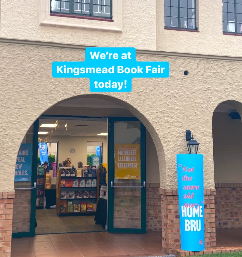 ExclusiveBooks's tweet photo. Are you joining us at @KingsmeadBF today? https://t.co/Glhdx7qL66