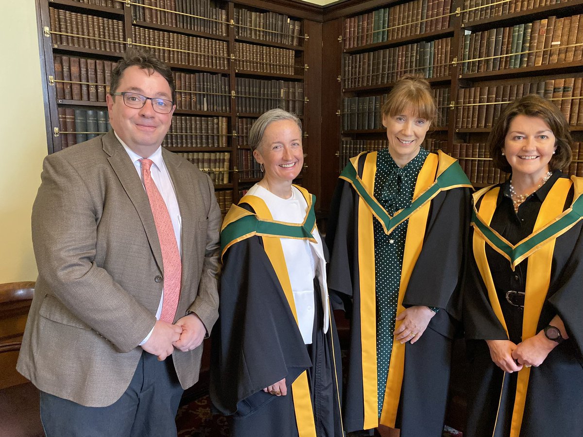 Great day @RIAdawson with my wonderful @ucc colleagues Prof Ger Boylan and Prof Mairead Kiely @Kiely_Mairead and our VP for research @jfcryan and special thanks to years of support from @IvanJPerry @UCCResearch @UCCPublicHealth