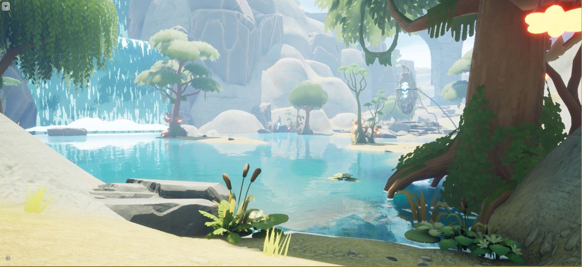 Z_SweLL's tweet photo. Adding Neature. How neat is that?! #leveldesign #fantasyproject #UnrealEngine #UE4 @UnrealEngine #worldofwarcraft https://t.co/35S5ivWkag