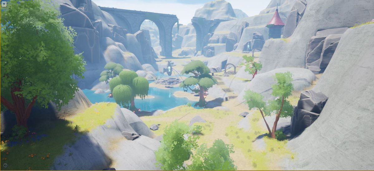 Z_SweLL's tweet photo. Adding Neature. How neat is that?! #leveldesign #fantasyproject #UnrealEngine #UE4 @UnrealEngine #worldofwarcraft https://t.co/35S5ivWkag