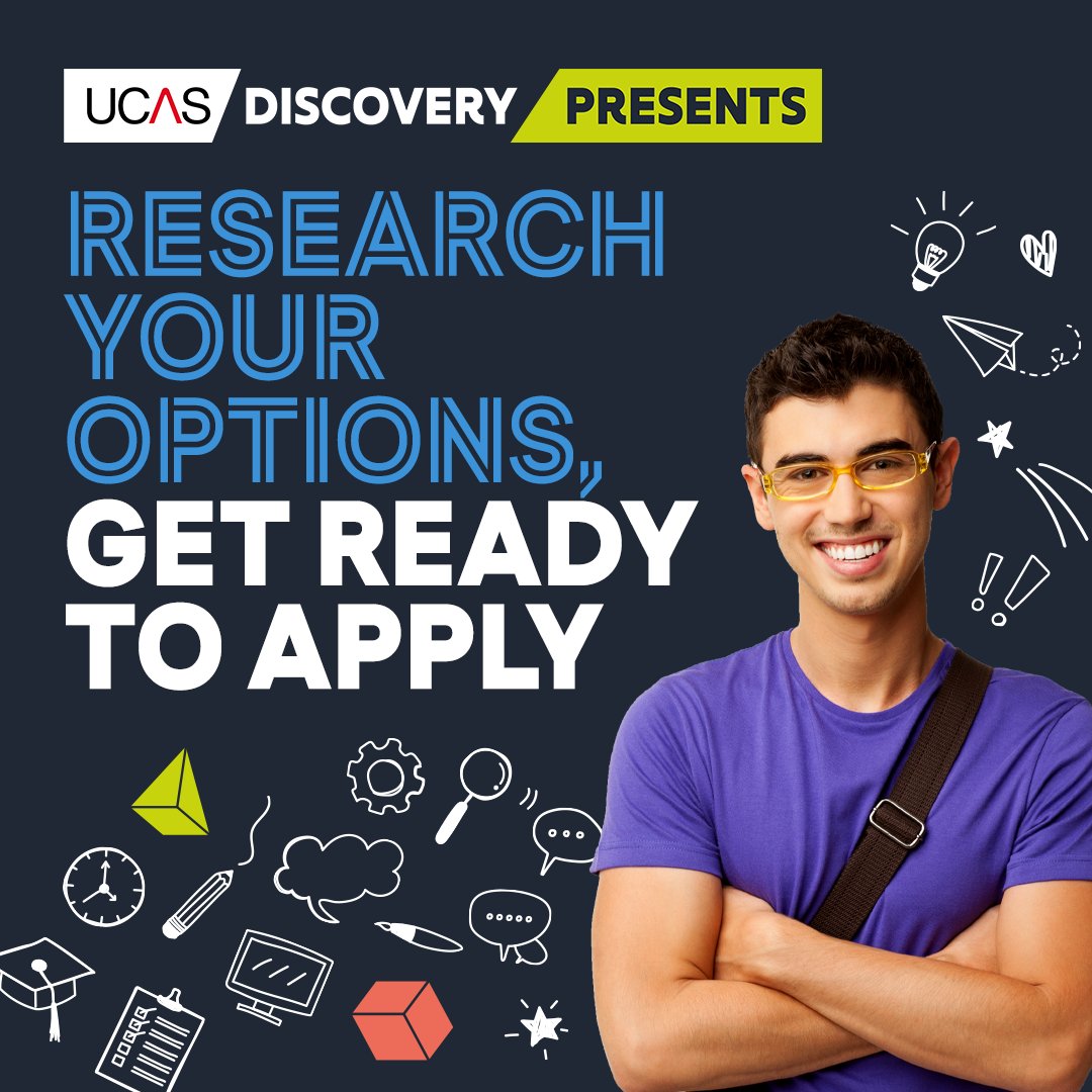 ucas_online's tweet photo. Are you thinking of going to uni or starting an apprenticeship next year? 👀🤔

If so, get a head start on your application on 25 May! We're bringing an entire day covering everything you need to get started and give yourself the best chance of success…

https://t.co/kAJntRItbC https://t.co/guQAN6im4X