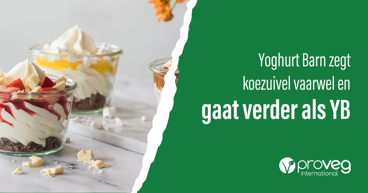 <a href="/YoghurtBarn/">YB (B Corp)</a> bespaarde al 0,5 ton CO2 per jaar dankzij het veganisen van hun frozen yoghurts. 

Trots dat onze partner Yoghurt Barn dit jaar 100% plantaardig gaat onder de naam YB.

Meer over onze partnerschappen in dit Jaaroverzicht 2021: bit.ly/3OsC9Gv