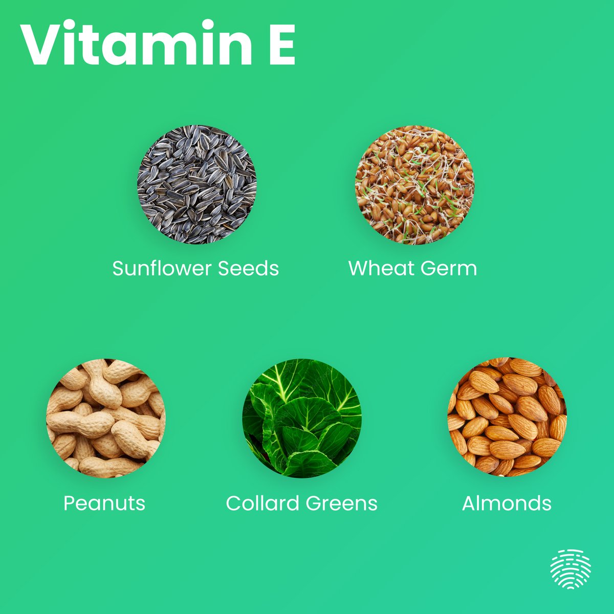 Vitamin E assists immune function and acts as an antioxidant that protects cells from damage. Here are some foods that contain vitamin E.

Benefits include: 
🌻helps to maintain healthy skin and eyes 
🌻supports immune function

#healthcochuk #healthcoachlife