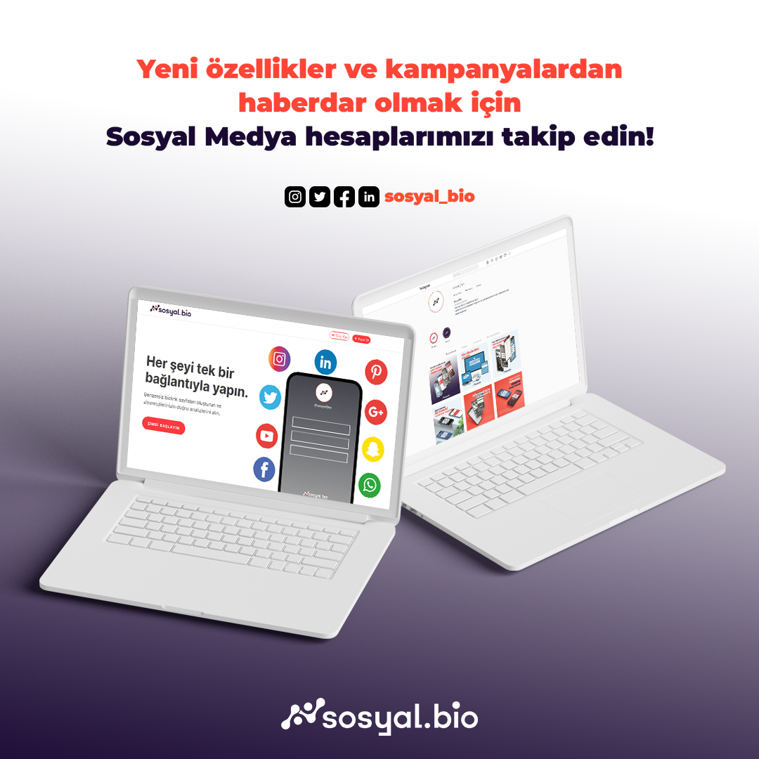 Yeni özellikler ve kampanyalardan haberdar olmak için Sosyal Medya Hesaplarımızı takip edin!

📍 sosyal.bio

#biolink #sosyalmedyayönetimi #influencerdigital #sosyalmedyauzmanı #dijitalpazarlama