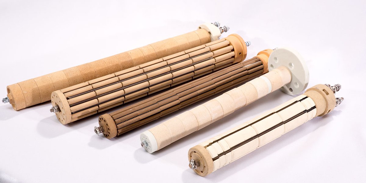 pneutherm's tweet image. #Ceramiccore immersion #heaters consist of a high temperature ceramic former that then has a spiralled resistance wire coil running through a number of holes along the length of the former. 

pneutherm.co.uk/ceramic-core-i…