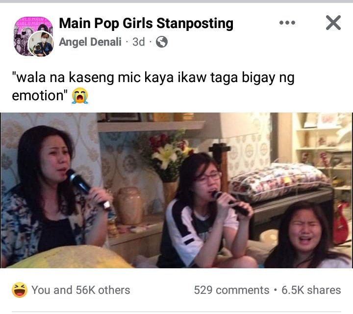 _soft4them's tweet photo. "wala na kaseng mic kaya ikaw taga bigay ng emotion" nice one @jillrobredo pwede na pang drama @jpgrobredo @aikarobredo
#robredos #jillianrobredo #triciarobredo #aikarobredo Β© https://t.co/BqVS9RBH2A