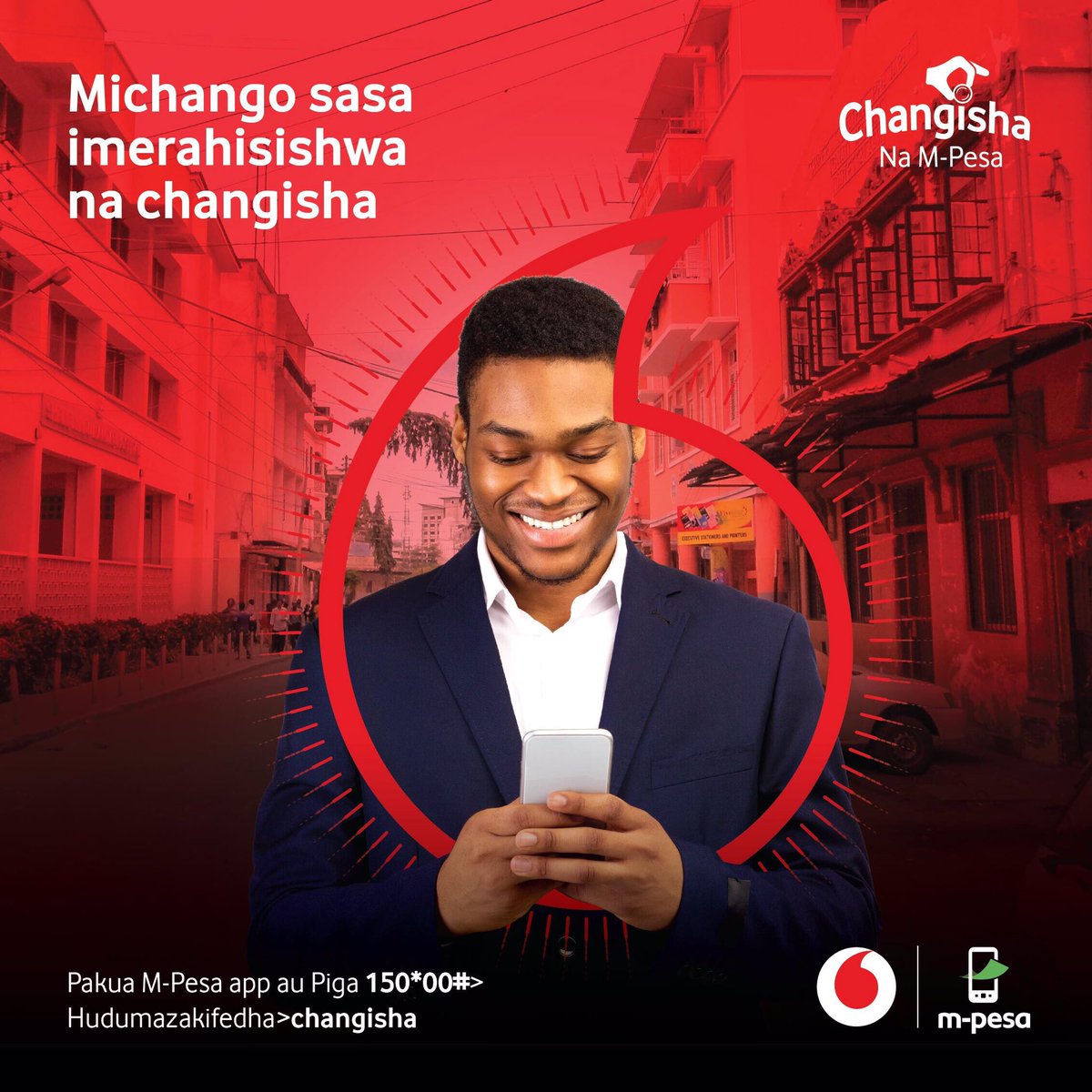 VodacomTanzania's tweet photo. Kwanini upate shida kukusanya michango na Changisha ipo? Hakikisha unapata akaunti yako ya changisha ukusanye michango yako kiurahisi kabisa.
Pakua M-Pesa App au Piga *150 *00#>Hudumazakifedha>Changisha. #changisha https://t.co/EIMTuaOsPL