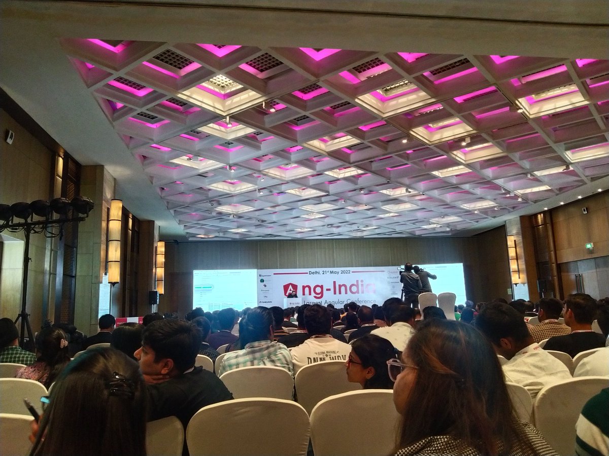 tashigautam's tweet photo. Abundance of knowledge!!
Having a great time listening to speakers here✨

#ngIndia #ngindia2022 https://t.co/V1OIsFKfxU