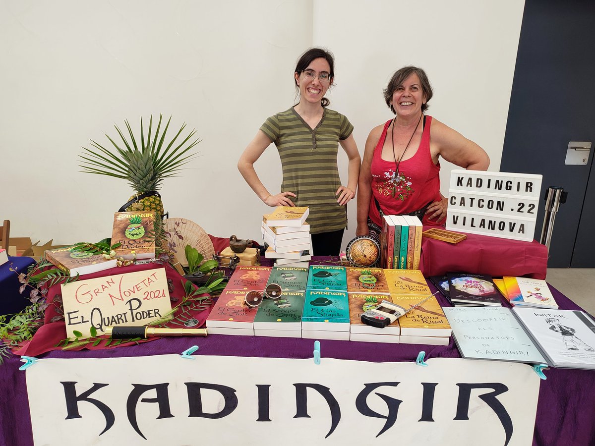 A can Kadingir ja estan s punt per rebre-la al Hall de la #CatCon2022