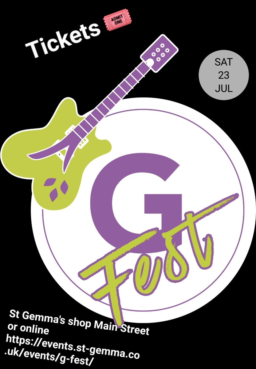 #Tickets #Tributes #StGemmas #festivals #Garforth #familyfuntime