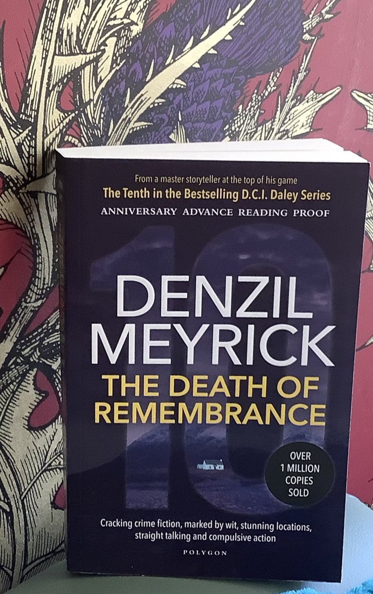 🌟#Giveaway🌟 of the signed, LIMITED EDITION #DCIDaley media copy of #TheDeathOfRemembrance ends at MIDNIGHT (GMT)! To enter, LIKE, RETWEET, SHARE and make sure you're FOLLOWING. #bookgiveaway #Giveaways #SaturdayMorning #weekend Pre-order now! 🚨🚨🚨🚨🚨🚨🥃🔟