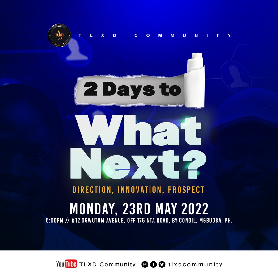 tlxdcommunity's tweet photo. 2 days to WHAT NEXT 🚀🚀🔥
-
#tlxdcommunity #excellence #modern #responsible #musicians #drummers #drummer #musiclife #drumlife #musicclinic #musicworkshop https://t.co/DZENsiyGj0