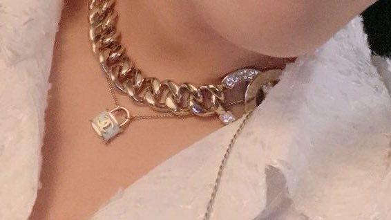 hskIooks's tweet photo. Hoseoks Chanel lock necklaces https://t.co/W8nkY9vPOG