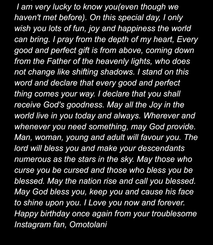 Happy birthday monthie @theemmanuelumoh, yunno I love you 🥰💖. Enjoy your day

HAPPY BIRTHDAY EMMANUEL
EMMABILLIONS UNLOCKED
EMMANUEL AT 25
#EmmanuelUmoh
#MayForEmmanuel