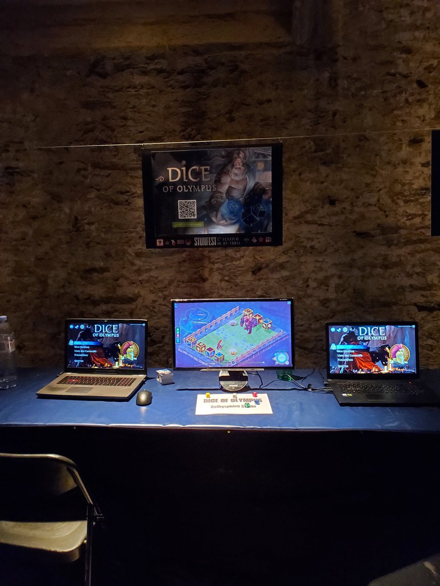 Let's go jour 2 du <a href="/stunfest/">Stunfest Festival</a> pour présenter <a href="/DiceOfOlympus/">Dice Of Olympus</a> !!