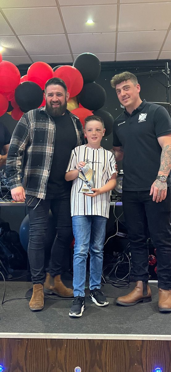 Glynneathu11s's tweet photo. Congratulations to Mason - Most improved player. Hari - Players player and Archie player of the year. Great night @glynrfc https://t.co/ySABZCnPNb