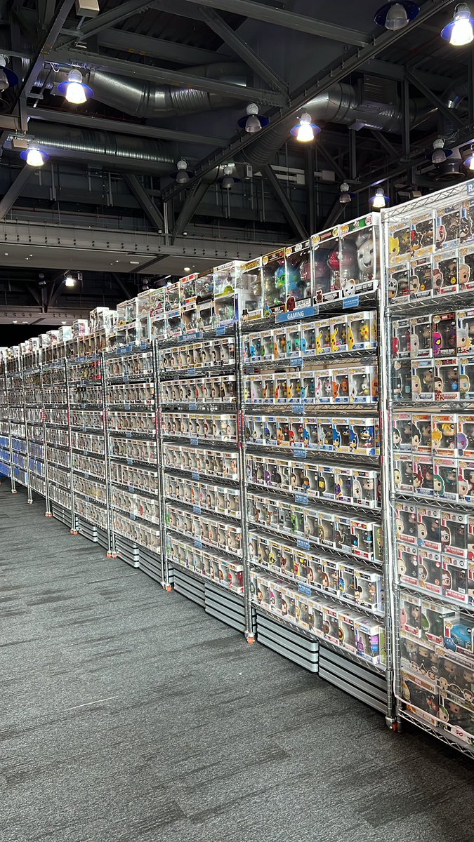 PersonaToys's tweet photo. The Great Wall of… Funko Pops! Find us @comconliverpool in hall 2! https://t.co/IGNiez0KOQ