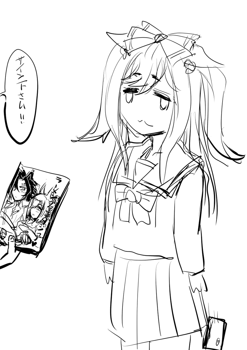 #軽い気持ちで描いたら思った以上に反響があった絵
これなんで伸びたのかホントに理解できなかった一品 