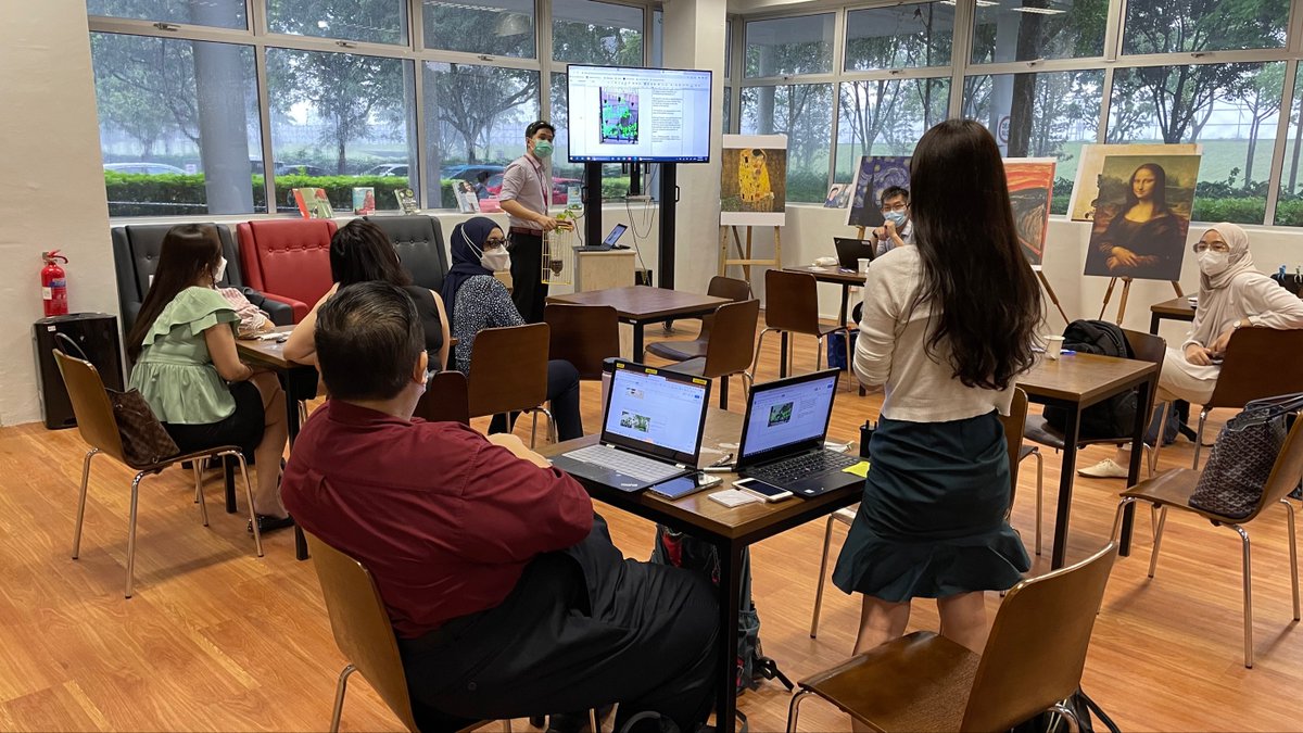 CWSSInnovates's tweet photo. Finally we met f2f for Design Thinking meetup. So happy to see everyone in person! 🥳 https://t.co/UXL3pnMWoa