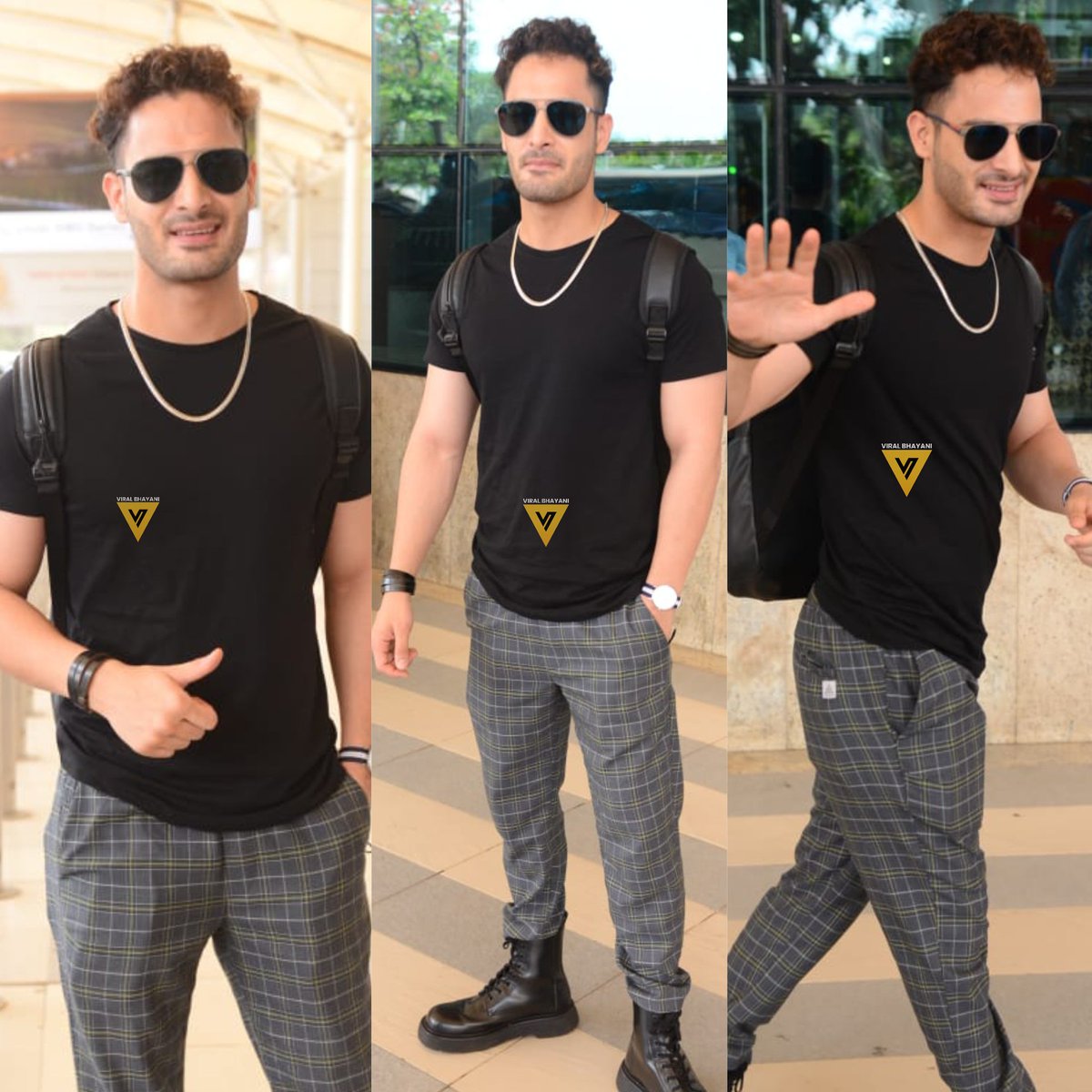 viralbhayani77's tweet photo. #Umarriaz spotted at Mumbai airport 😍✈️ @viralbhayani77 https://t.co/uU7flXtQXO