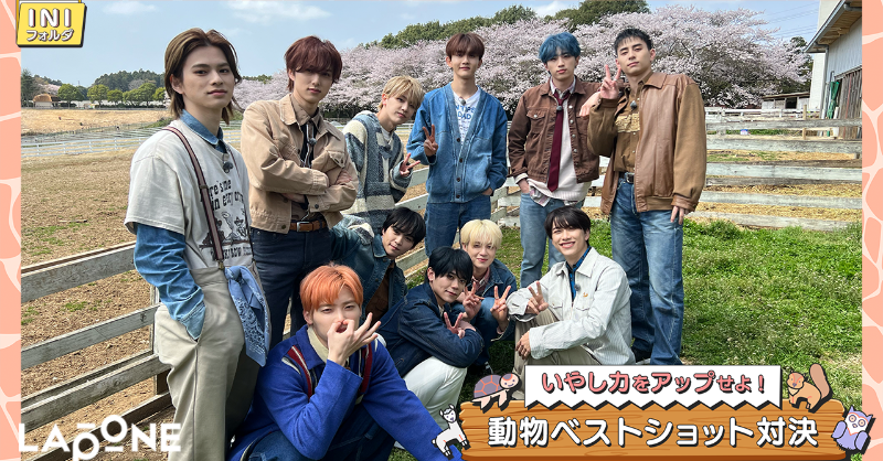 official__INI's tweet photo. [🎞]YouTube UP!!!

[INIフォルダ📁] EP.17
動物ベストショット対決🐑 〜前編〜
(https://t.co/yttBHUK2p4)

#INI #INIフォルダ #INI_Folder