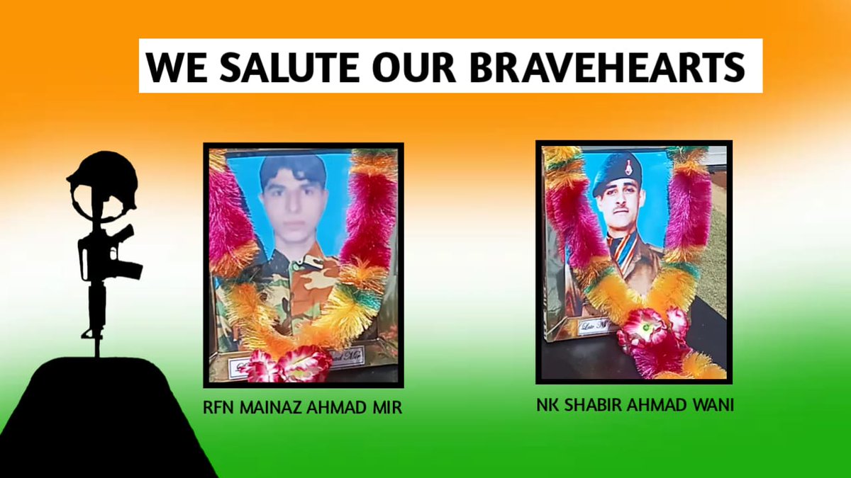 Khurshe05465049's tweet photo. Saluting our #bravehearts

#heroesofarmy
#herosofkashmir
#indianarmyinkashmir
#KupwaraTerriers
#Honour #pride #Soldier
#CLX 
15May22KT https://t.co/lLpVL8A2f1