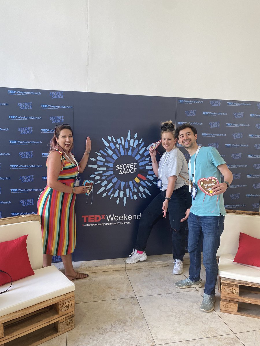 tedxlondon's tweet photo. What’s the #TEDxLondon team up to this weekend?!
We’re at @TEDxTUM for #TEDxWeekend @TEDx. Time to share all our TEDx knowledge with TEDxers around the world 💡🌍
Representing our team is Josie, Alex and @TaraECooper 🙌 https://t.co/VddHt6RCtu