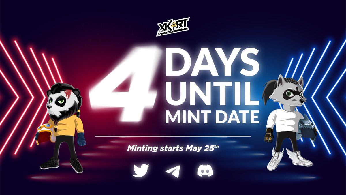 XkartR's tweet photo. Minting going live in 4 days, Racers! Are you excited?🔥
The Zorian world is waiting for you, Stay tuned with us and get ready!💥
#AVAX #xkart #xkartracing #Avalanche #avaxproject #avaxdaily #nftbuy #NFTCommunity #mintingsoon #countdown #NFTMint #NFTMarketplace #NFTdrop #nftnews https://t.co/xTo0YR0B3Z
