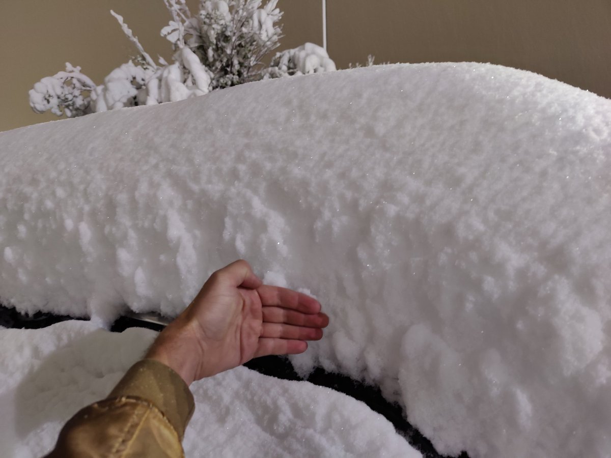 Almost 15" #snow on top of cars in Colorado Springs... Crazy!
