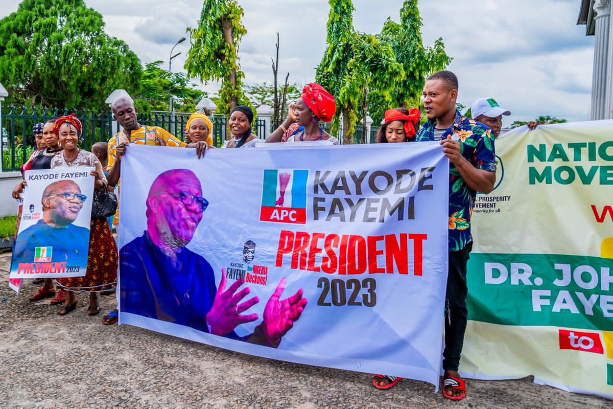 kfayemi's tweet photo. It is on the foundation of a clear vision of our national future accompanied by a carefully thought out programme of action that I present my candidature, fully convinced based on what I have experienced, heard &amp; seen about the demands of the times &amp; the aspirations of our people https://t.co/gldW2kcPSr