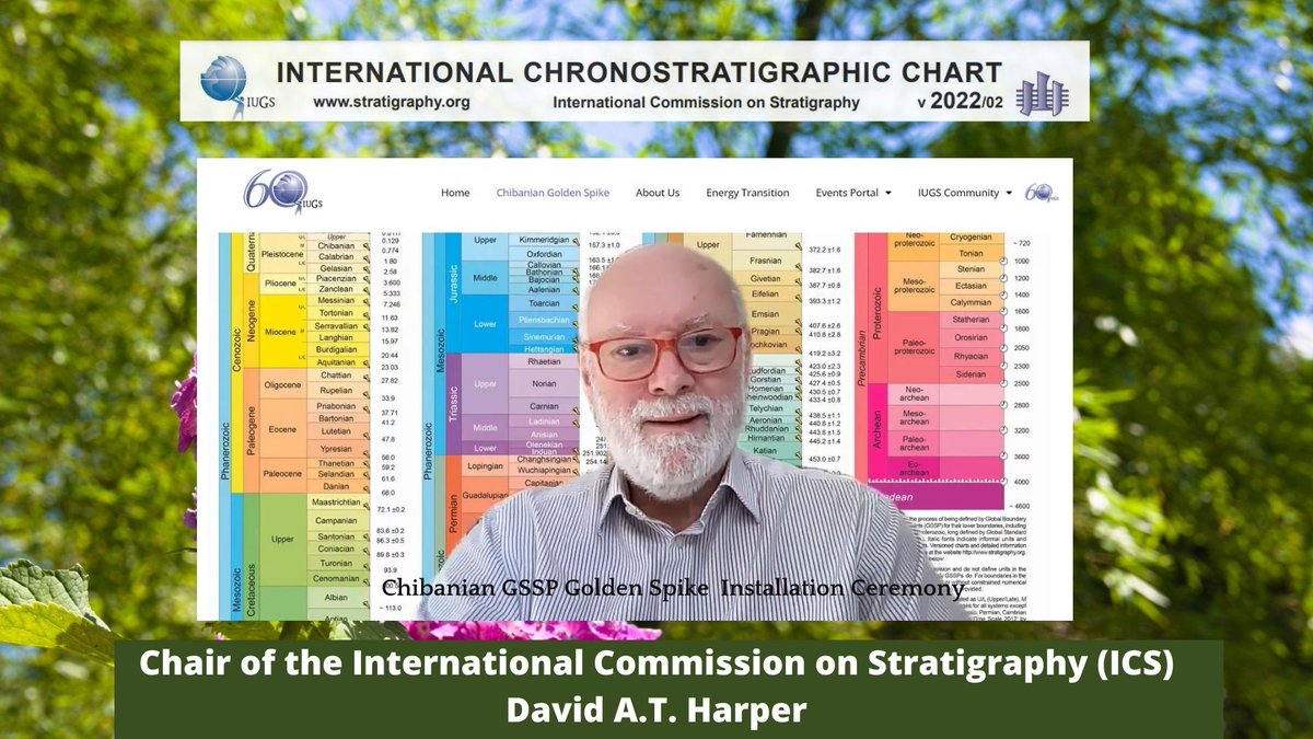 Chibanian GSSP Golden Spike Ceremony taking place today in Japan. To hear more about why golden spikes are important for stratigraphy and geology as a whole.. over to David Harper, Chair of the ICS 👉stratigraphy.org
Watch his📽️ take on it:youtu.be/cHu4-CCiDk0
<a href="/ICS2017/">ICS</a>