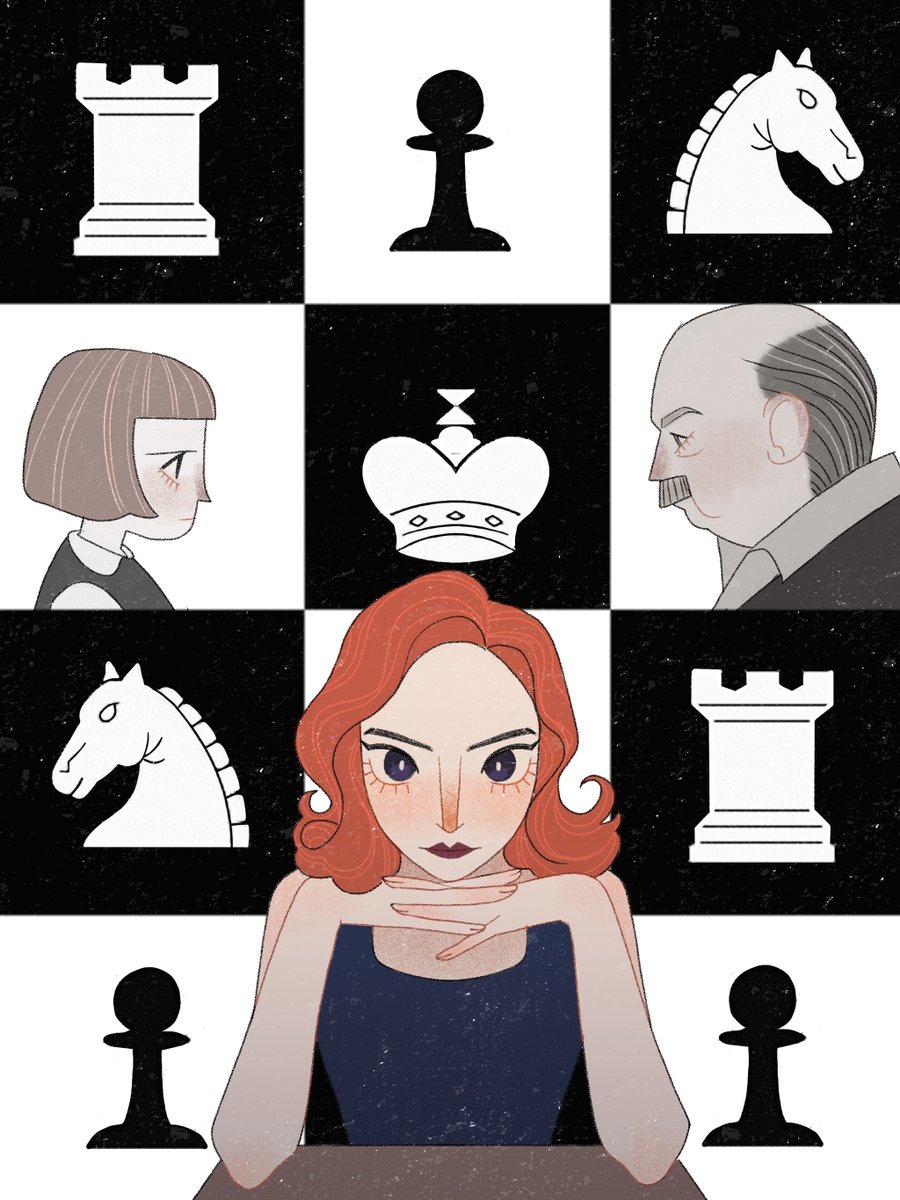 RT @sansa0u0: The Queen's Gambit https://t.co/XrnCFYRd16