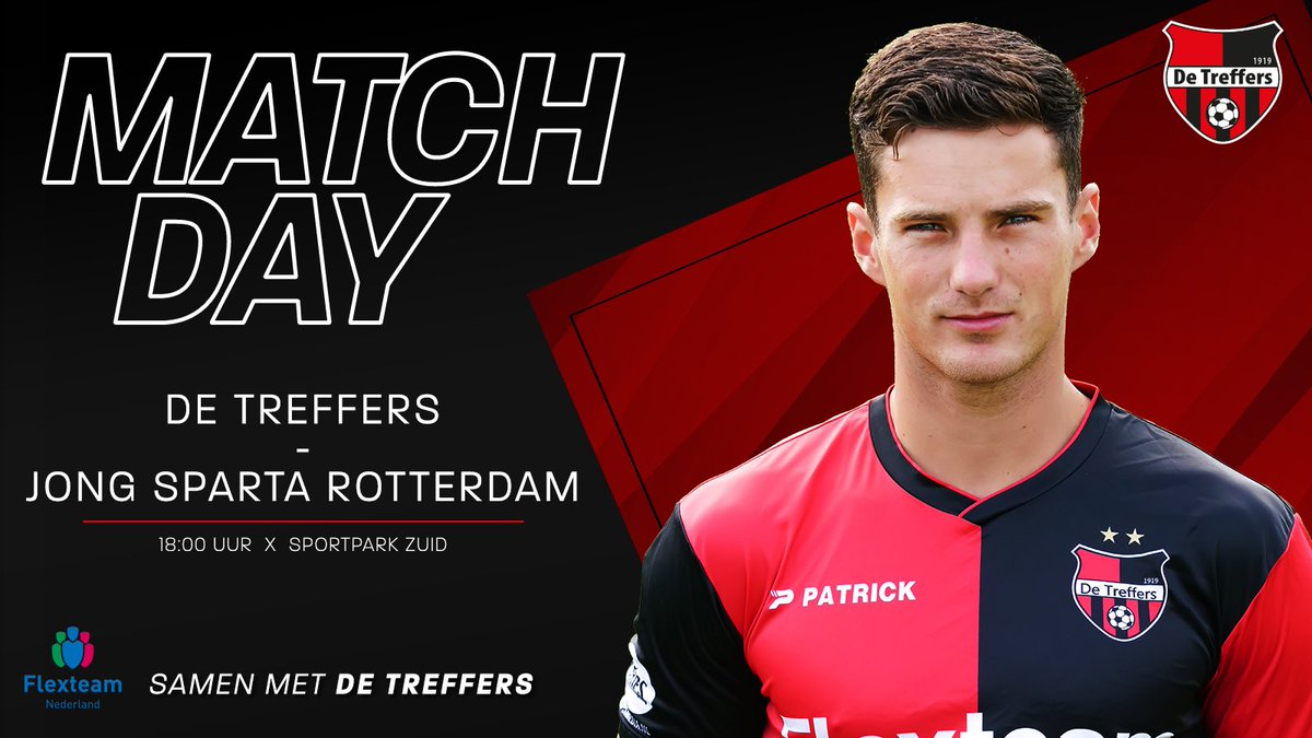 De_Treffers's tweet photo. 🔴⚫ M A T C H D A Y ⚫🔴
                                                 
🏆   Jack’s League
🕕   18:00 uur
🆚   Jong @SpartaRotterdam 
🏟   Sportpark Zuid
📱   #trejsp 
📝 Voorbeschouwing: https://t.co/zrAmmbd6vX https://t.co/SUDqAyiexe